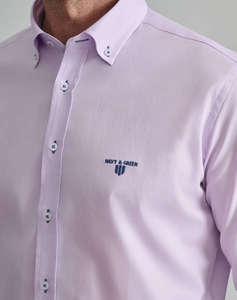 NAVY&GREEN CAMASA COMFORT FIT