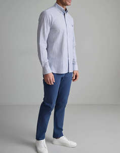 NAVY&GREEN CAMASA COMFORT FIT