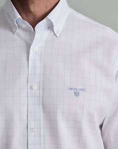 NAVY&GREEN CAMASA COMFORT FIT