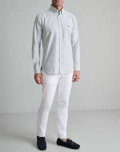 NAVY&GREEN CAMASA COMFORT FIT