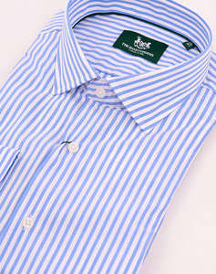 THE BOSTONIANS CAMASA ACORN POPLIN CUSTOM FIT Stripe POPLIN Semi-rex Custom FIT