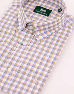 THE BOSTONIANS CAMASA MAVERICK OXFORD REGULAR FIT MedCheck OXFORD Button-down Regular fit