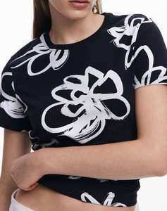 DESIGUAL D1 TS_COLORADO BLUZA DE DAMA