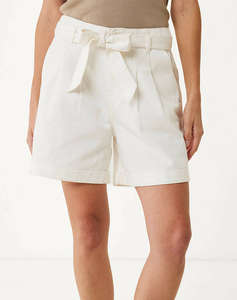 MEXX Offwhite paperbag shorts