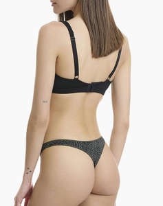 WALK DE DAMA THONG BAMBOO CU DESIGN CROCO 2BUC
