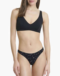 WALK DE DAMA THONG BAMBOO CU DESIGN CROCO 2BUC
