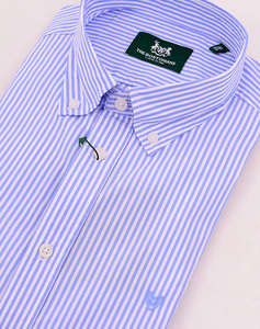 THE BOSTONIANS CAMASA ACORN POPLIN REGULAR FIT Stripe POPLIN Button-down Regular Fit