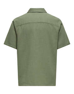 ONLY&SONS ONSBERTIL WAFFLE SS RESORT SHIRT
