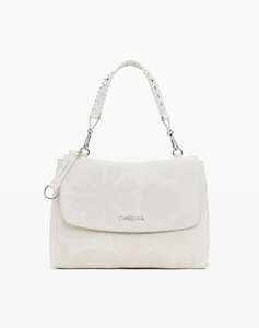 DESIGUAL D3 BAG_DEJAVU POSADAS ECRU GEANTA DE DAMA (Dimensiuni: 32 x 23 x 12cm.)