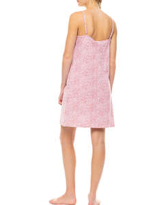 PINK LABEL NIGHTGOWN LEOPARD ROSE