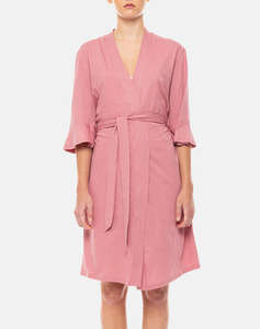 PINK LABEL ROBE SOLID NOS
