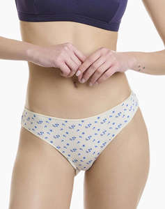 WALK DE DAMA SLIP BAMBOO CU DESIGN FLORAL 2BUC