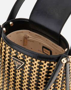 GUESS ATALIA CROSSBODY BUC - BANANA GEANTA DE DAMA (Dimensiuni: 20 x 18 x 15cm.)