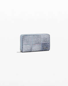 DESIGUAL D2 MONE_YOKO PU DENIM FI PORTOFEL DE DAMA (Dimensiuni: 20.5 x 10 x 2cm.)