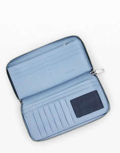 DESIGUAL D2 MONE_YOKO PU DENIM FI PORTOFEL DE DAMA (Dimensiuni: 20.5 x 10 x 2cm.)