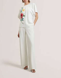 TED BAKER LAHNAA Slouch Sleeve Waisted Top