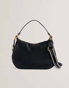 TED BAKER ESIAH Webbing Slouchy Leather Hobo Bag (Dimensiuni: 32 x 26cm.)