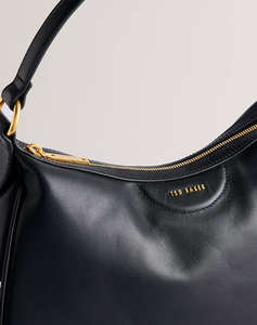 TED BAKER ESIAH Webbing Slouchy Leather Hobo Bag (Dimensiuni: 32 x 26cm.)