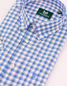 THE BOSTONIANS CAMASA MAVERICK OXFORD REGULAR FIT MedCheck OXFORD Button-down Regular fit