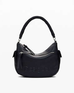 DESIGUAL D2 BAG_HALF ASTANA BLACK GEANTA DE DAMA (Dimensiuni: 32 x 22 x 10cm.)