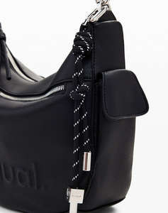 DESIGUAL D2 BAG_HALF ASTANA BLACK GEANTA DE DAMA (Dimensiuni: 32 x 22 x 10cm.)