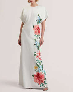 TED BAKER DODIA Column Maxi Dress