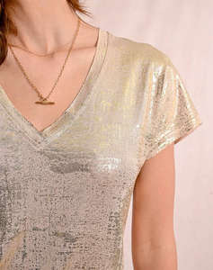 MOLLY BRACKEN LADIES KNITTED TEE