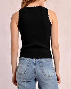 MOLLY BRACKEN LADIES KNITTED TANK TOP