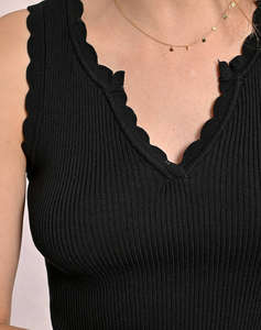 MOLLY BRACKEN LADIES KNITTED TANK TOP
