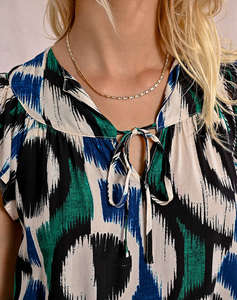 MOLLY BRACKEN LADIES WOVEN TOP