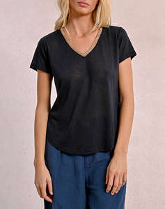 MOLLY BRACKEN LADIES KNITTED TEE