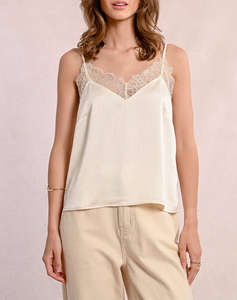 MOLLY BRACKEN LADIES WOVEN CAMISOLE