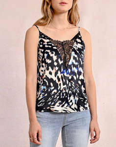MOLLY BRACKEN LADIES WOVEN CAMISOLE