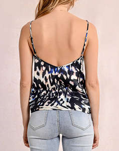 MOLLY BRACKEN LADIES WOVEN CAMISOLE