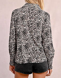 MOLLY BRACKEN LADIES WOVEN SHIRT
