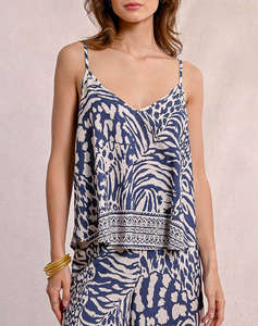 MOLLY BRACKEN LADIES WOVEN CAMISOLE