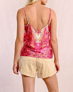 MOLLY BRACKEN LADIES WOVEN CAMISOLE
