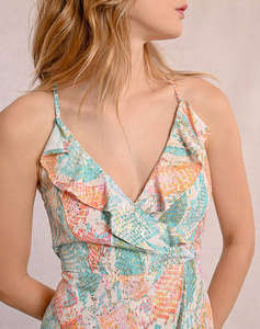 MOLLY BRACKEN LADIES WOVEN DRESS