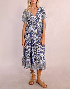 MOLLY BRACKEN LADIES WOVEN DRESS