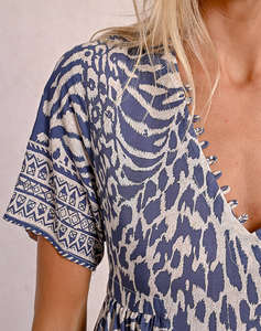 MOLLY BRACKEN LADIES WOVEN DRESS