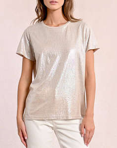 MOLLY BRACKEN LADIES KNITTED TEE