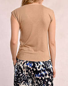 MOLLY BRACKEN LADIES KNITTED TEE