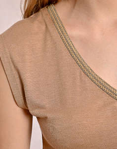 MOLLY BRACKEN LADIES KNITTED TEE