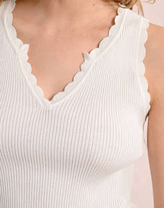 MOLLY BRACKEN LADIES KNITTED TANK TOP