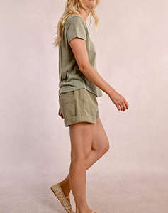 MOLLY BRACKEN LADIES KNITTED TEE