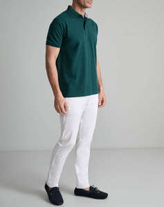 NAVY&GREEN BLUZA POLO