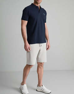 NAVY&GREEN BLUZA POLO