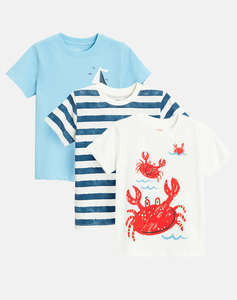 COOL CLUB Bluza cu maneca scurta 3 buc BAIAT