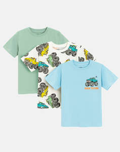 COOL CLUB Bluza cu maneca scurta 3 buc BAIAT