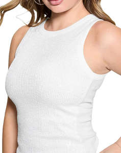 GUESS ALEXIA SEQUINS TANK TOP DE DAMA TRICOTAT